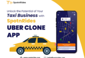 Transform Your Taxi Business with SpotnRides – The Ideal Ride-Hailing Taxi App Development