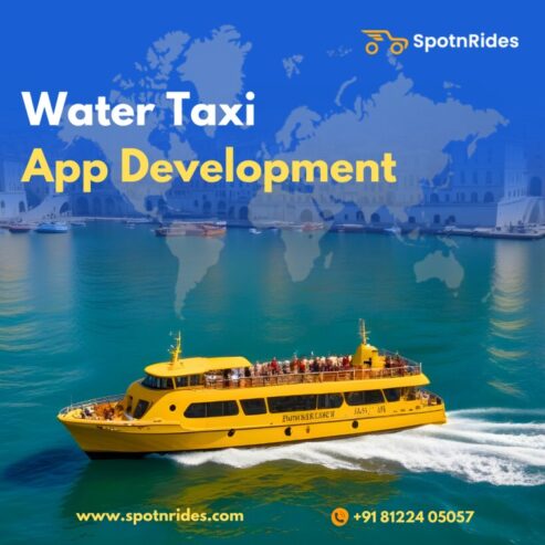 Water Taxi Booking App Development | SpotnRides