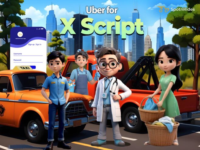 Uber for X Script App Development – Custom On-Demand Service Solutions