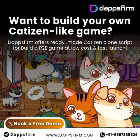 Empower Your Gaming Project with Catizen Clone Script – Rapid Deployment & Low Cost