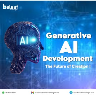 Top Generative AI Development Company – Beleaf Technologies