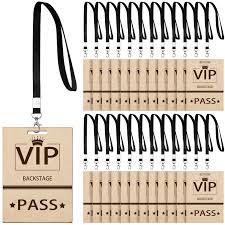 Custom Backstage Passes for Your Event High Quality Secure and Easy Access