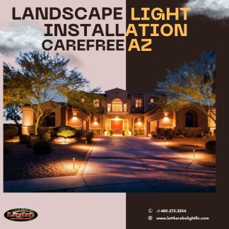 Book Landscape Light installation Service carefre AZ