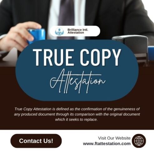 True Copy Attestation UAE | Legal Document Verification