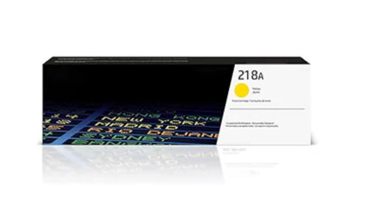 Yellow Ink Toner Cartridge for Printer
