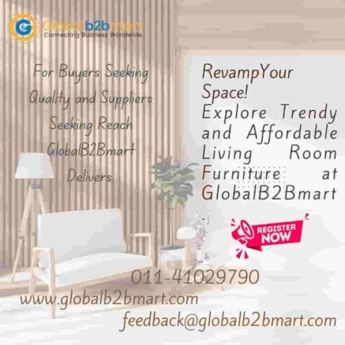 Track down the Best Furniture Providers on GlobalB2BMart