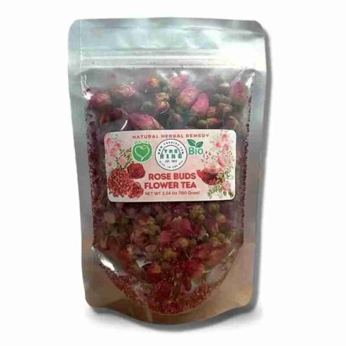 4 pack x Dried Rose Bud Flower Tea 100 gram