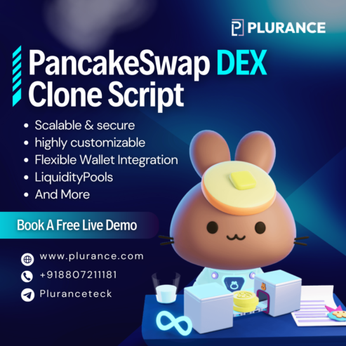 Start building DeFi platform today with PancakeSwap Clone Script