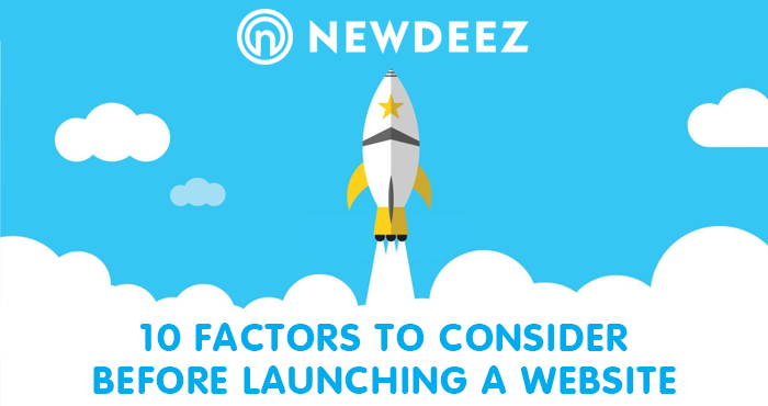 10 Factors to Consider Before Launching a Website