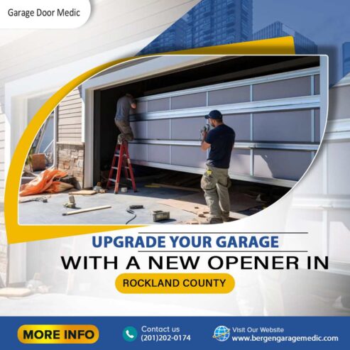 Upgrade your garage with a new opener in Rockland County