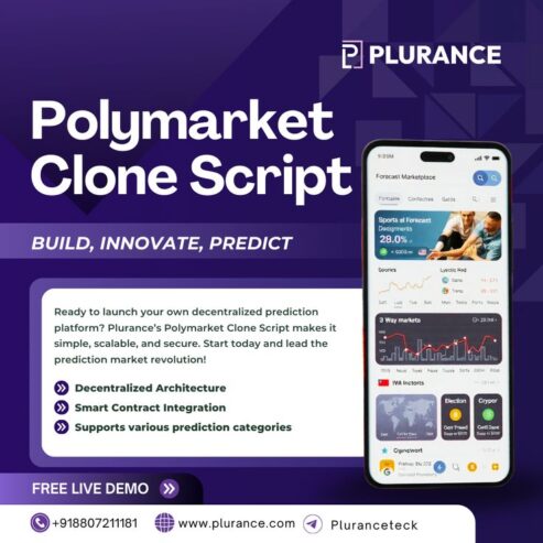 Lead the Prediction Market Revolution with Plurance’s Polymarket Clone Script!