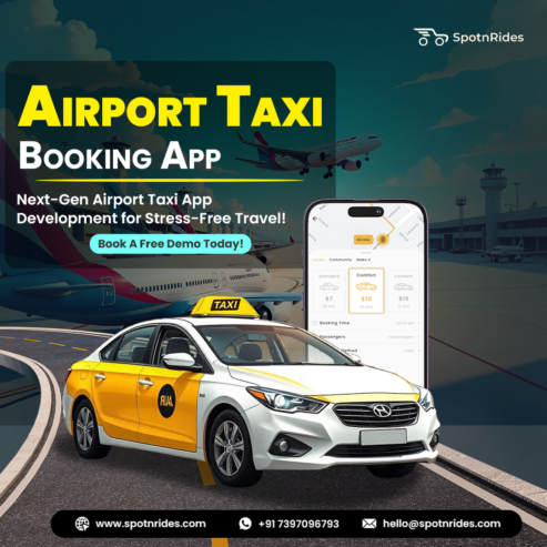 Build Your Shuttle Taxi App with SpotnRides Development Solutions