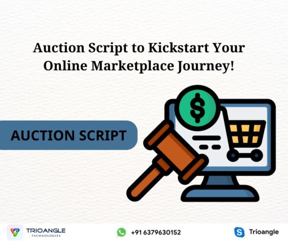 Auction Script to Kickstart Your Online Marketplace Journey!