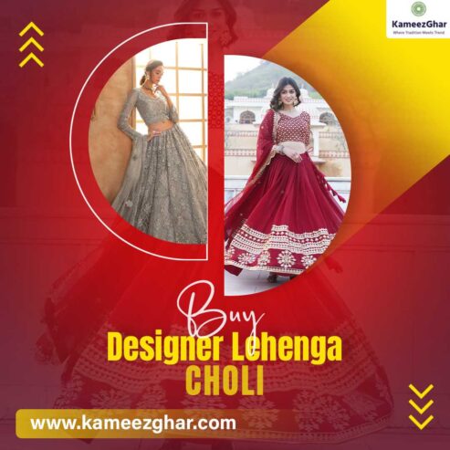 Buy Designer Lehenga Choli