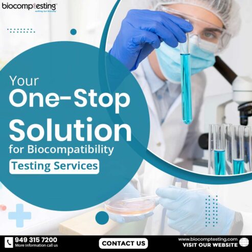 Your One-Stop Solution for Biocompatibility Testing Services