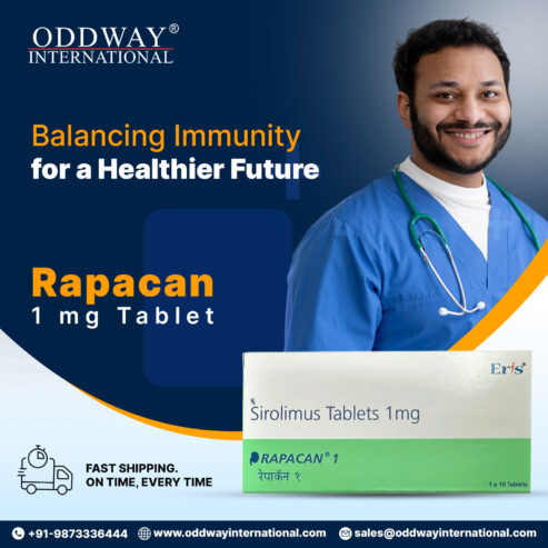 Rapacan 1mg Tablets | Get the Best Deals Online