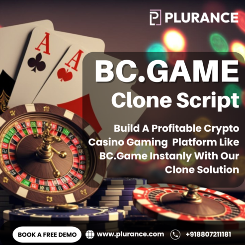 Launch a Futuristic Gaming Platform with White Label BC.Game Clone Software