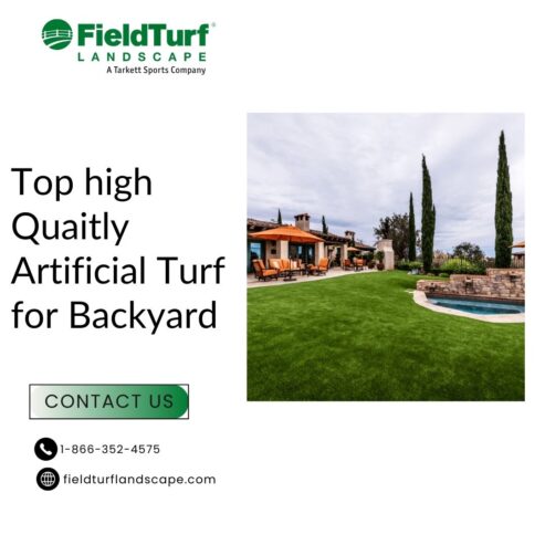 Top high Quaitly Artificial Turf for Backyard | FieldTurf Landscape
