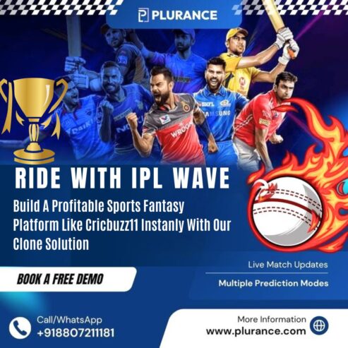 How Entrepreneurs Earn More Profit In This IPL Season Of Using Plurance Cricbuzz11 Clone Script