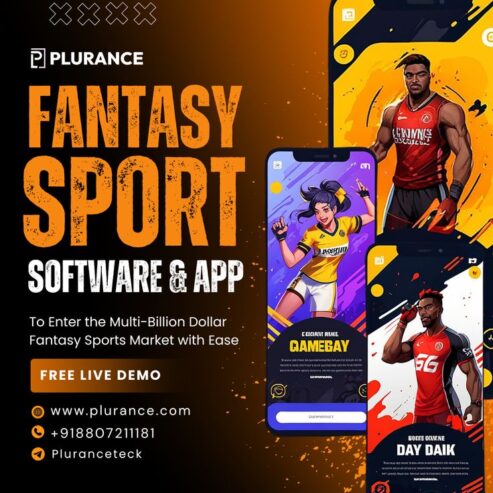 Launch a Winning Fantasy Sports App with Plurance’s Custom Solutions!