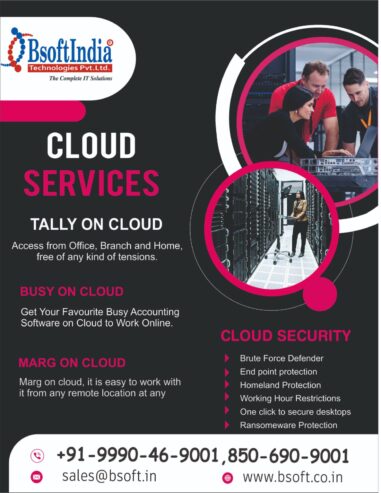 Bsoft India Technologies Brings User-friendly Tally on cloud Service in Delhi