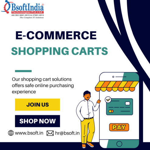 Bsoft India Technologies Provides E-Commerce Shopping Carts for Best Purchasing Experience