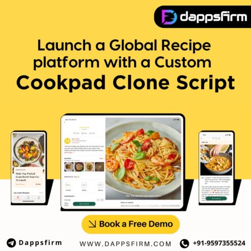 Streamline Your Food Business with a Feature-Packed Cookpad Clone Script