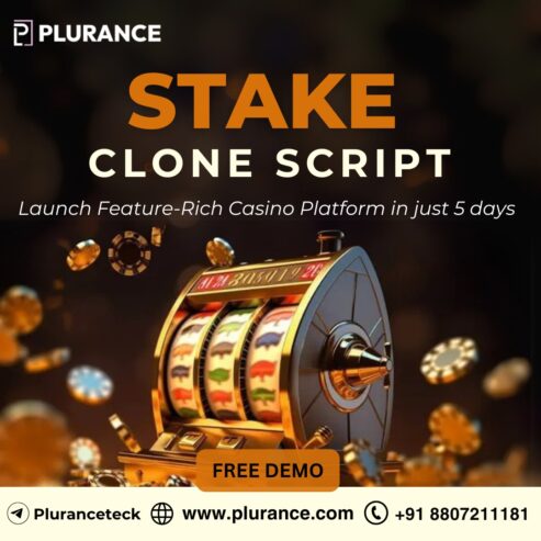 Launch Your Own High-Performing Gaming Platform with Plurance’s Stake Clone