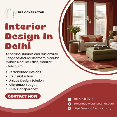 Find the Best Interior Design in Delhi for Your Space