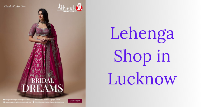 Lehenga Shop in Lucknow – Abhishek Traders