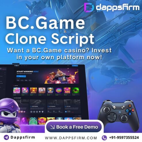 Capitalize on the crypto casino revolution with our BC.Game clone solution.