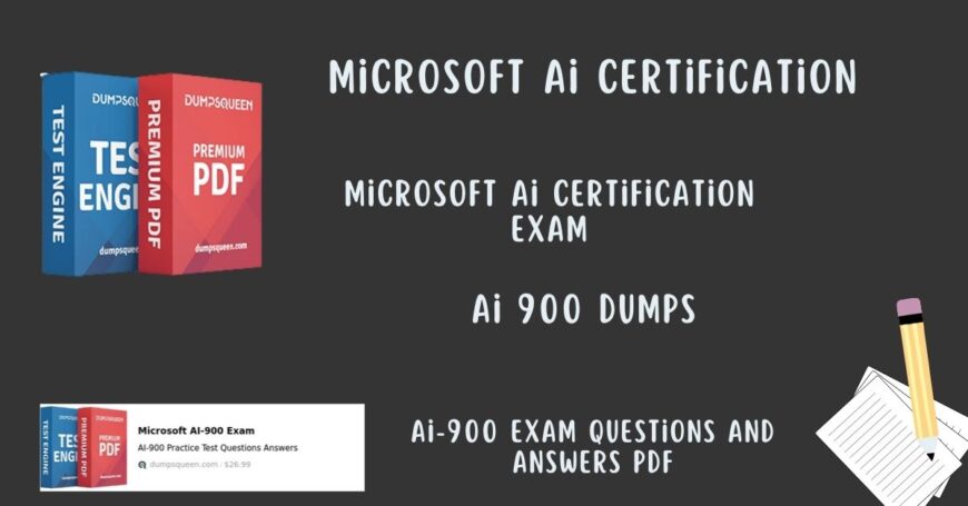 Pass Confidently with ai 900 dumps from DumpsQueen