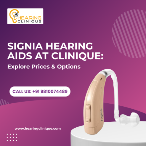 Signia Hearing Aids – Advanced Solutions by Hearing Clinique Delhi
