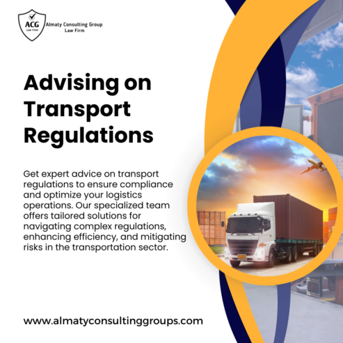 Advising on Transport Regulations in Kazakhstan: Legal Compliance for Safe and Efficient Mobility