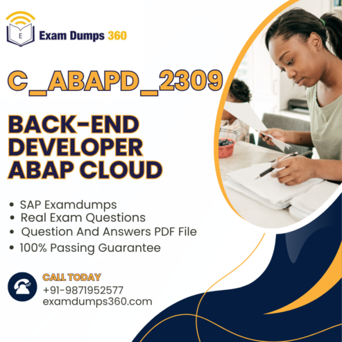 SAP Certified Associate – Back-End Developer – ABAP Cloud | C_ABAPD_2309 Exam Support