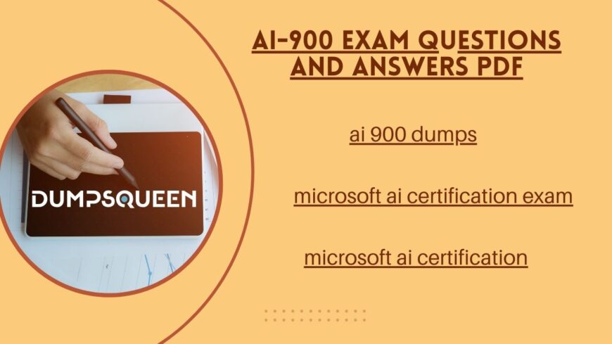 How to Pass Smoothly with ai 900 dumps by DumpsQueen