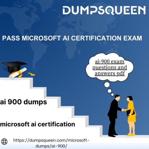 DumpsQueen ai-900 exam questions and answers pdf to Maximize Results