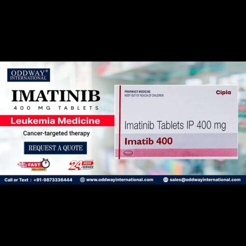 Order Imatinib 400 mg – Cancer Drugs for Leukemia with Offers in the USA