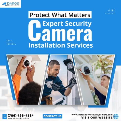 Protect What Matters: Expert Security Camera Installation Services