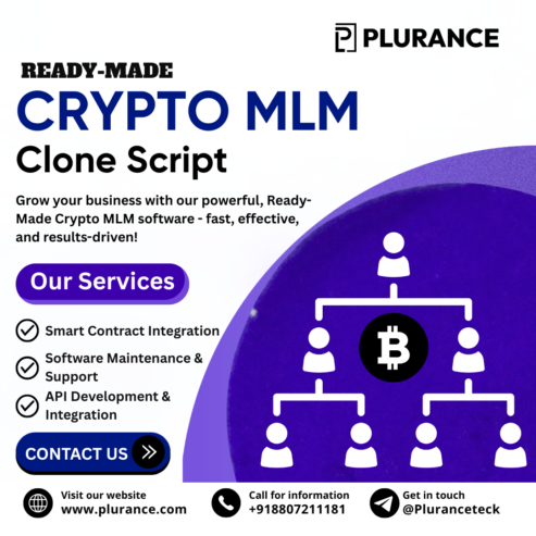 What Types of MLM Are Included in Ready-Made Crypto MLM Clone Software?