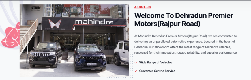 Best Mahindra car deals Dehradun