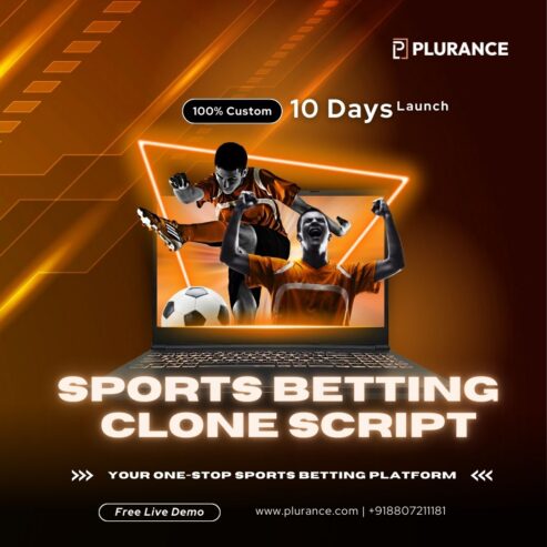 Launch Your Own Sports Betting Platform with Plurance’s Clone Script