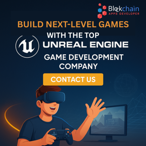 Build AAA-Quality Games with BlockchainAppsDeveloper – Unreal Engine Specialists!