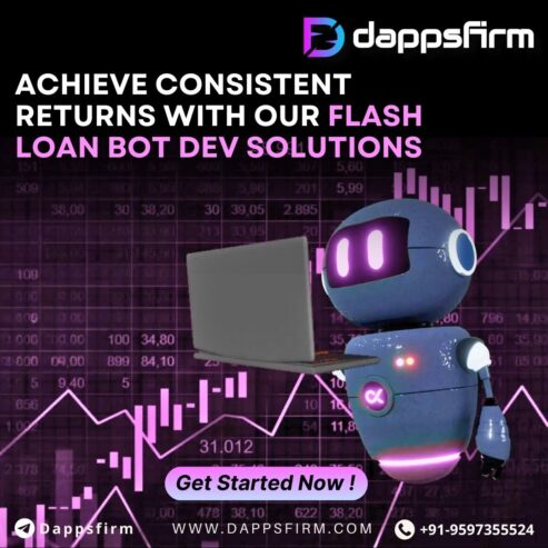 Experience High-Frequency Arbitrage Trading with Our End-to-End Flash Loan Bot Development Expertise