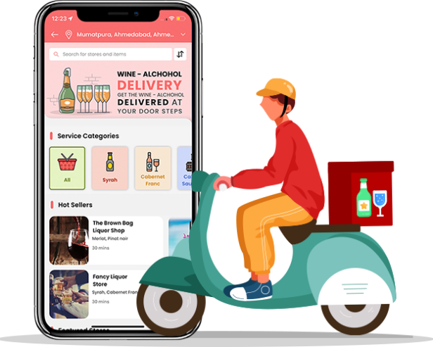 Minibar Clone – Wine Delivery App