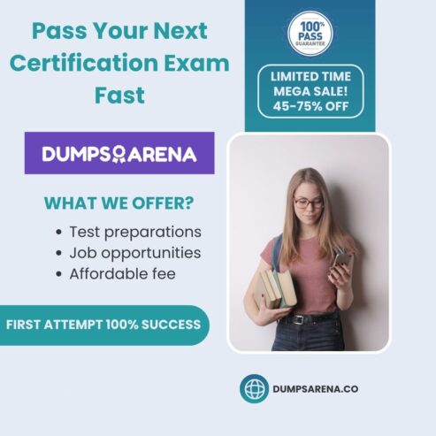 DumpsArena Offers the Best Exam Prep You Can Trust