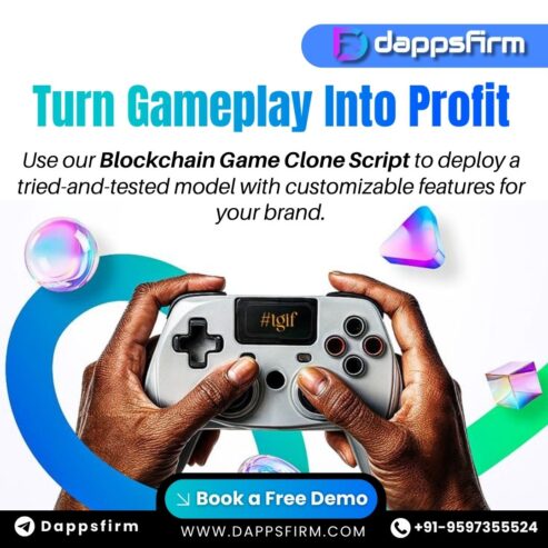 Enter the Blockchain Gaming Arena with Professionally Crafted Game Clones