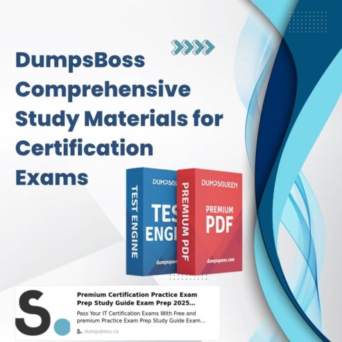 DumpsBoss: Exam Prep Resources You Shouldn’t Miss