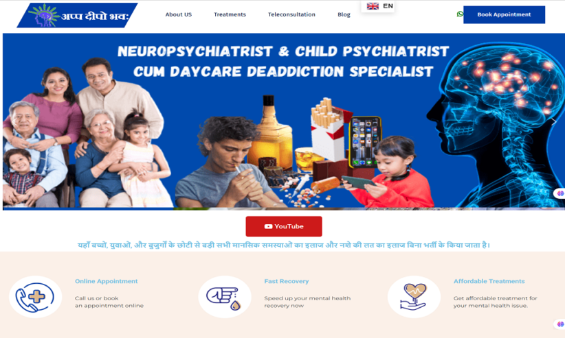 Dr. Vivek Pratap Singh Psychiatrist In Patna Bihar