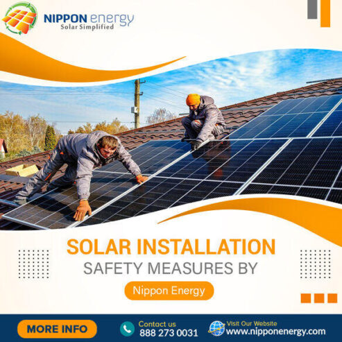 Solar install safety measures